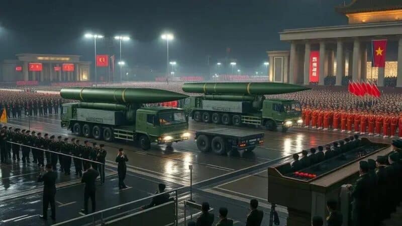 North Korea unveils Hwasong-20 ICBM in Pyongyang parade with leaders