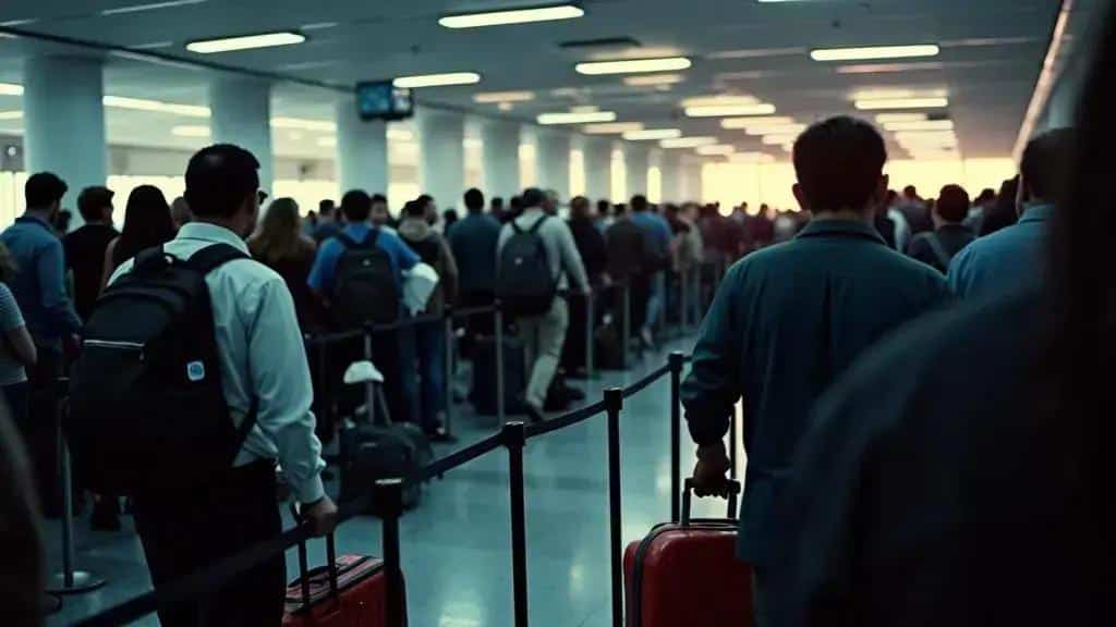 Government shutdown triggers massive TSA delays at Houston airports